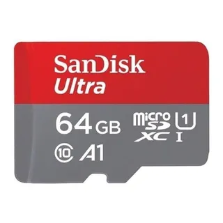 CartĂŁo De MemĂłria Sandisk Sdsquar-064g-gn6ma Ultra Com Adaptador Sd 64gb CartĂŁo De MemĂłria Sandisk Sdsquar-064g-gn6ma Ultra Com Adaptador Sd 64gb