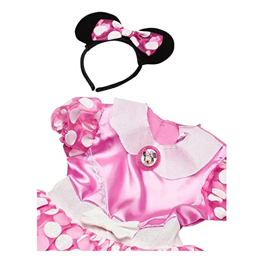 Disfraz De Tutú Clásico De Minnie Mouse De Disney Para Niña,