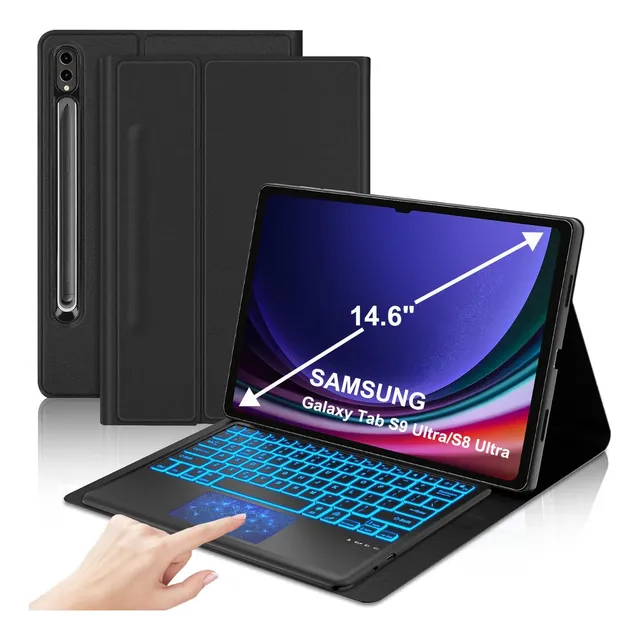 Case Teclado Samsung Galaxy Tab S8 - S9 Y S10 Ultra 14.6 