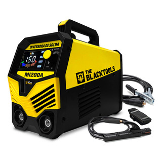 Maquina De Solda Eletrica Inversora Mma Tig Eletrodo 150a Mi200a The Black Tools Maquina De Solda Eletrica Inversora Mma Tig Eletrodo 150a Mi200a The Black Tools