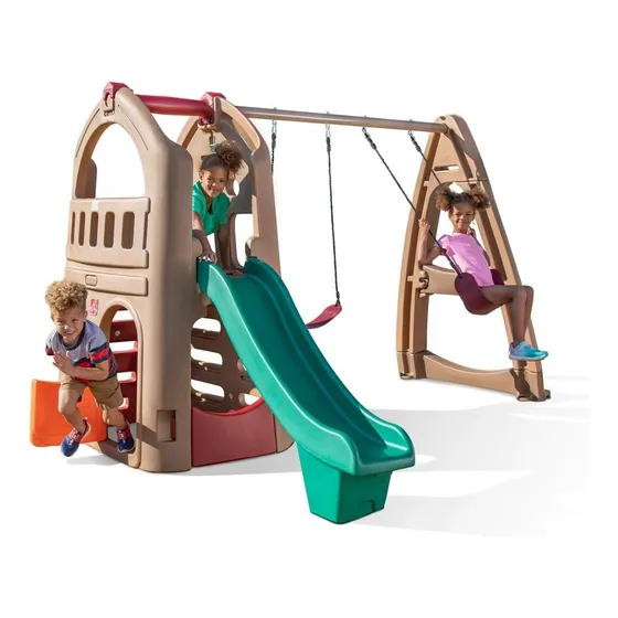 Juegos Para Niños, Resbaladeras, Columpios - Step2 Color Marrón