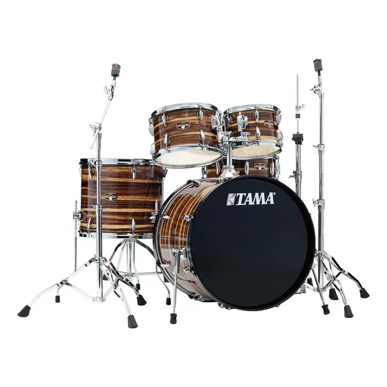 Bateria Tama Ip52h6 Ctw Imperialstar Bumbo 22 Cor Coffee Teak Wrap
