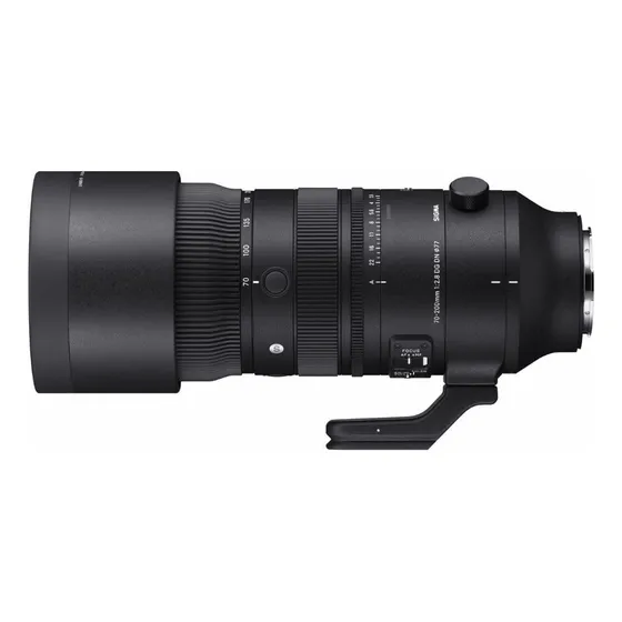 Sigma DG DN OS 70-200 mm f/22 f/2.8 Sony E preto