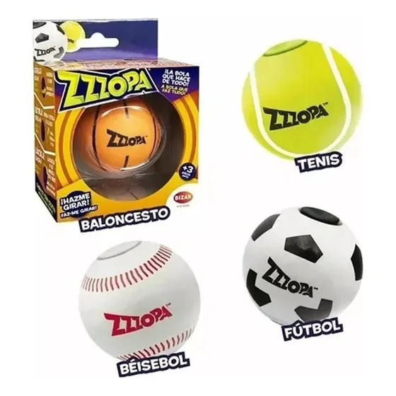 Pelota Zzzopa Ball Juego Antistress Destreza Spinner Caffaro