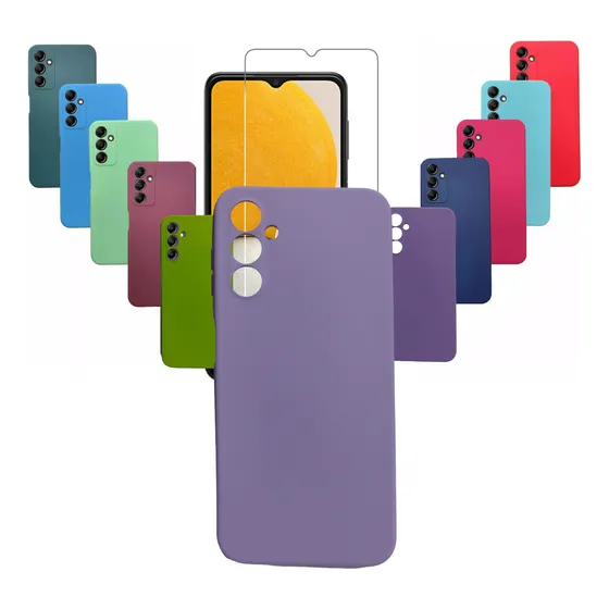 Funda Para Samsung Galaxy A26 5g Protector Silicona + Vidrio