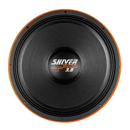 Woofer Triton Shiver Bass 18 Polegadas 1900W RMS Laranja 4 Ohms