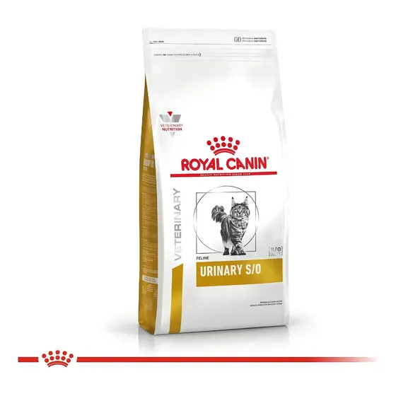 Alimento Royal Canin Veterinary Diet Feline Urinary S/O LP 34 para gato adulto sabor mix en bolsa de 7.5 kg