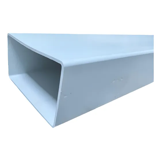 Condutor Retangular Pvc 3mts Branco ( Tubo Retangular )