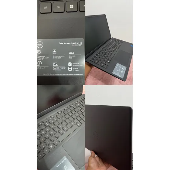 Notebook Dell Inspiron I15-i110k-a20p - I5 / 8gb / Ssd 256gb