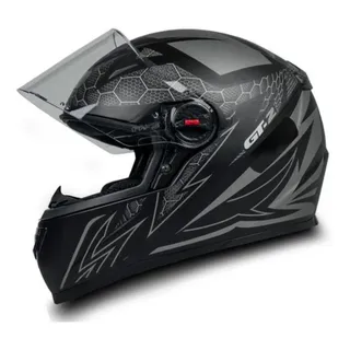 Capacete Para Moto Fw3 Gt2 Preto Fosco Tamanho 60 Capacete Para Moto Fw3 Gt2 Preto Fosco Tamanho 60