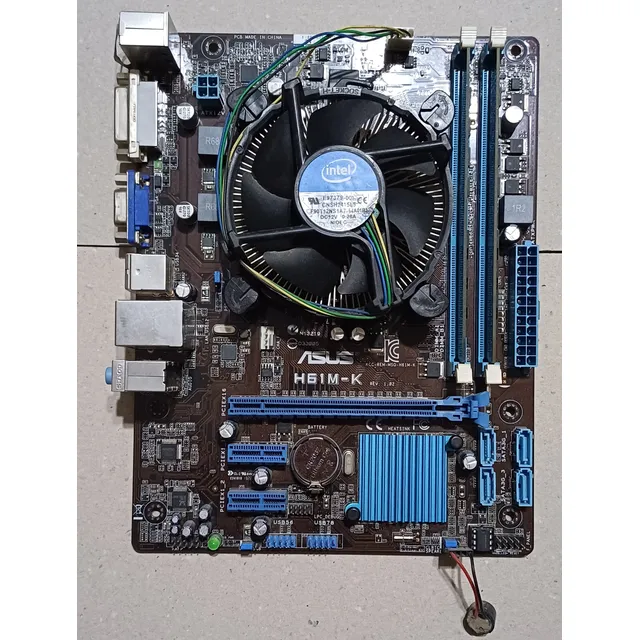 Mother Asus H61m-k + Procesador Intel Pentium G2020
