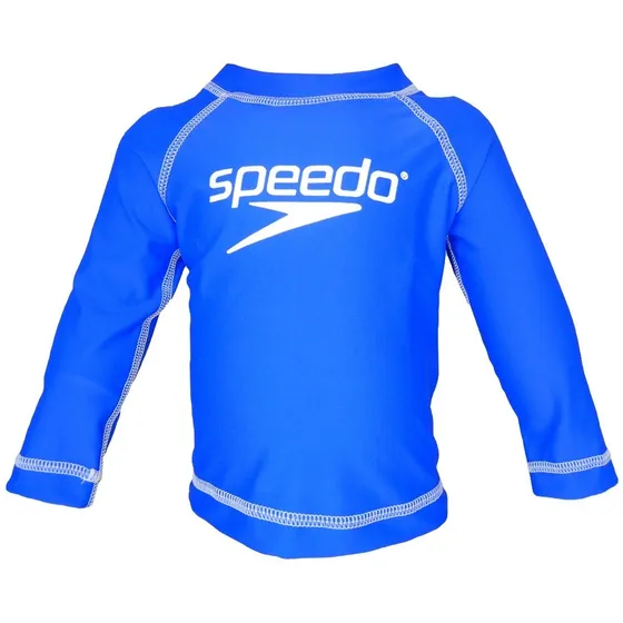 Camiseta De Baño De Manga Larga Surf Speedo Azul Baby