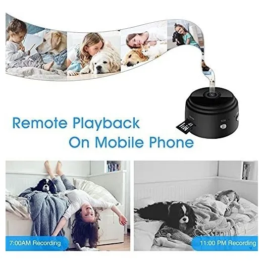 Mini Camara Oculta 1080p Audio Video Vivo Wifi Deteccion