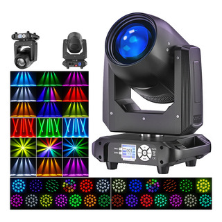 200w Led Cabeza Móvil Escenario Luz 18 Prisma 14ch Rgbw 200w Led Cabeza Móvil Escenario Luz 18 Prisma 14ch Rgbw