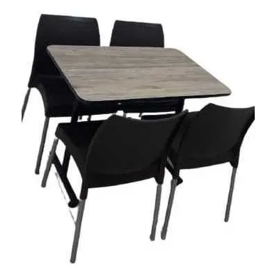 Juegos De Mesa Y Sillas Para Negocio De Restaurante Bar Cafe