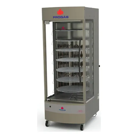 Maquina De Frango Gas Giratoria Prp242 G4 70kg Bivolt Progas