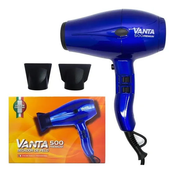 Vanta 500 Premium Secador De Pelo Profesional 2000w Azul