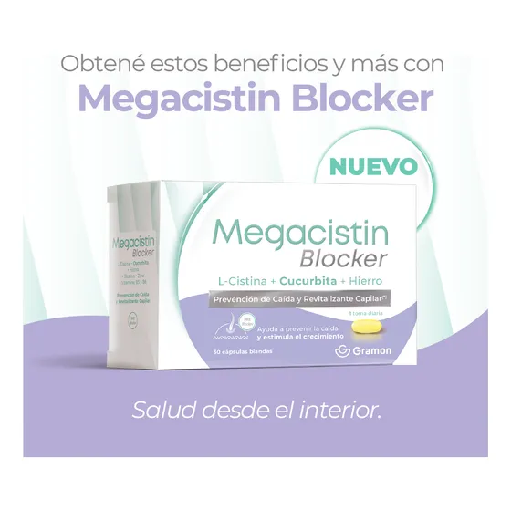 Megacistin Blocker Dht Nueva Formula Edición 2022 Únicos!!