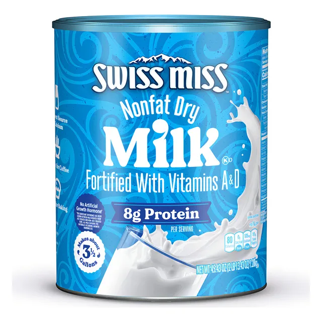 Swiss Miss Leche En Polvo, 45.43 Oz