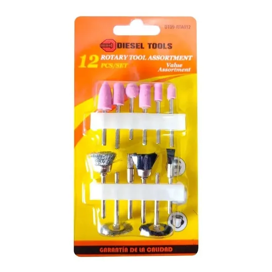 Fresas Para Desbaste Y Pulir Rototools Dremel 12 Unidades