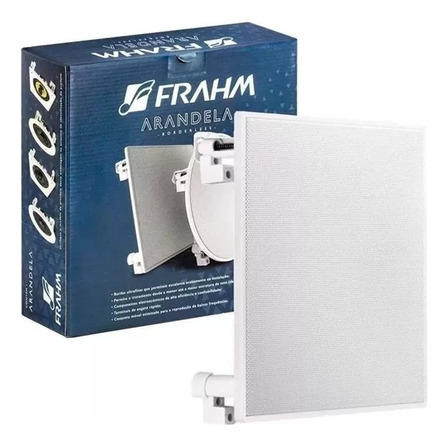 Arandela P\ Ambiente Frahm Full Range 40w Quadrada 6 Branca Arandela P\ Ambiente Frahm Full Range 40w Quadrada 6 Branca