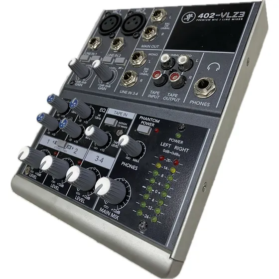 Mixer Analógico De 4 Canais Mackie - 402 Vlz3 Mostruário