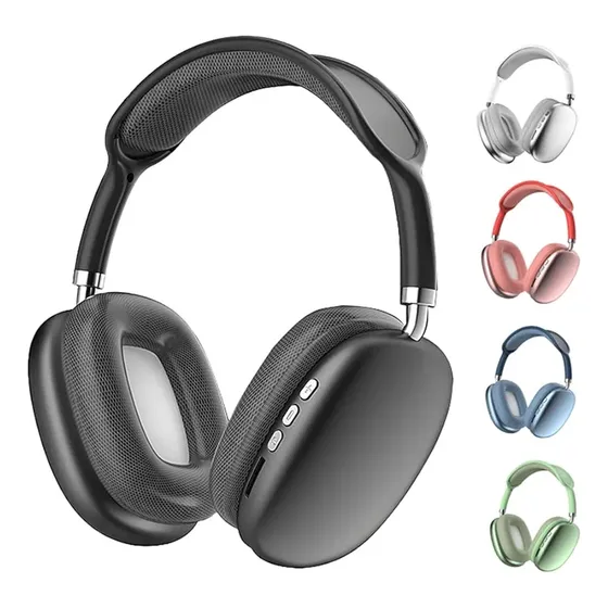 Audífonos Inalámbricos AirPods Pro Max P9 Bluetooth Aux Sd