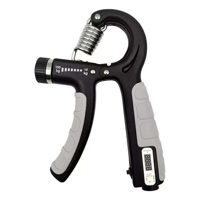 Hand Grip Entrenamiento Muñeca Manos Antebrazo Con Contador.