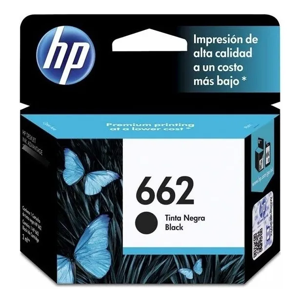 Cartucho Hp Verificable 662 Negro 662n Impresora 1515 2515