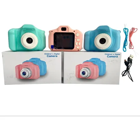 Cámara Digital Para Niños, Fotos, Videos Usb-tf Recargable