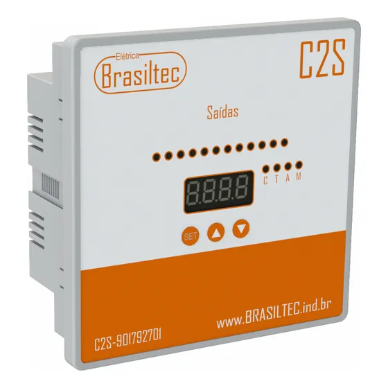Kit C/2 Controlador Fator Potência 12 Saídas 380v