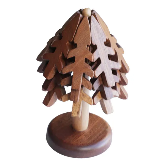 Juego De Salvamanteles De Madera, Posavasos, Salvamanteles