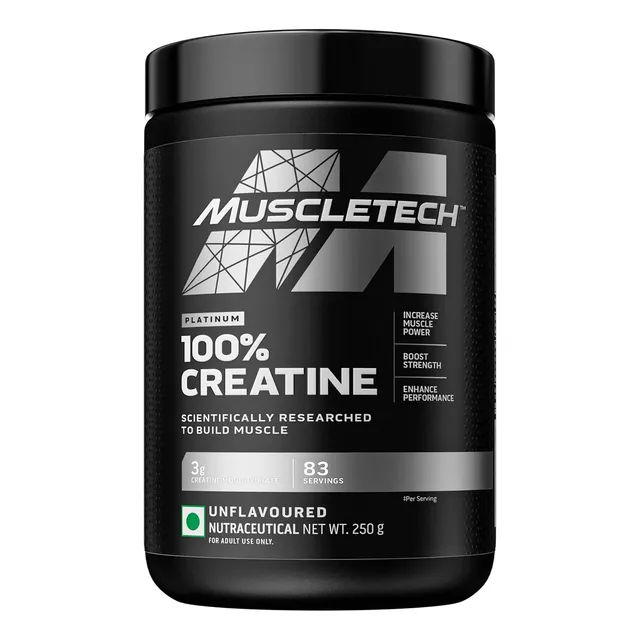 Creatina Platinum 400 Gramos Muscletech Gym Suplemento
