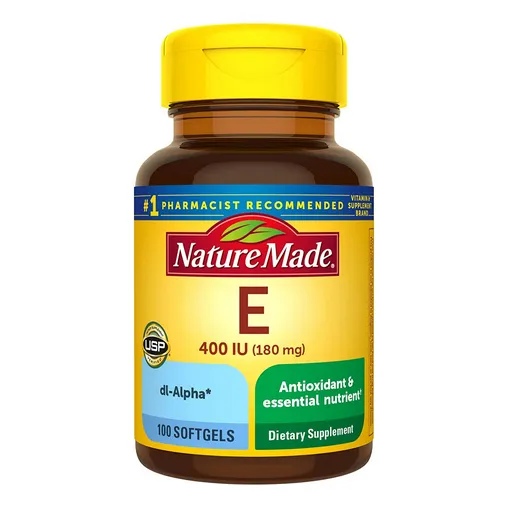 Suplemento Nature Made De Vitamina E Dl-alfa 100 Cápsulas Bl