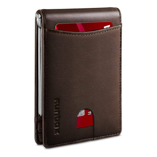 Cartera P/ Hombres Runbox Con Bloqueo Rfid Y Clip P/ Dinero Cartera P/ Hombres Runbox Con Bloqueo Rfid Y Clip P/ Dinero
