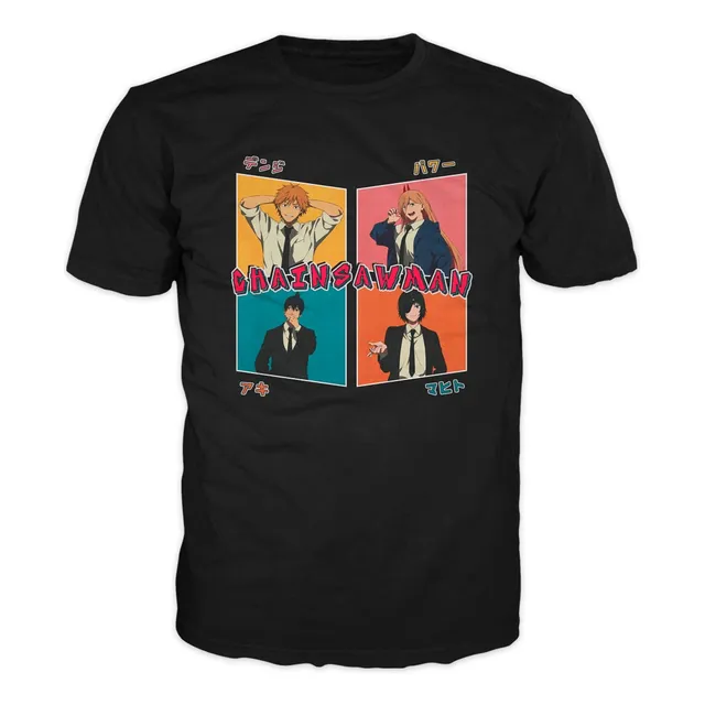 Camiseta Anime Chainsaw Man- Power Manga 