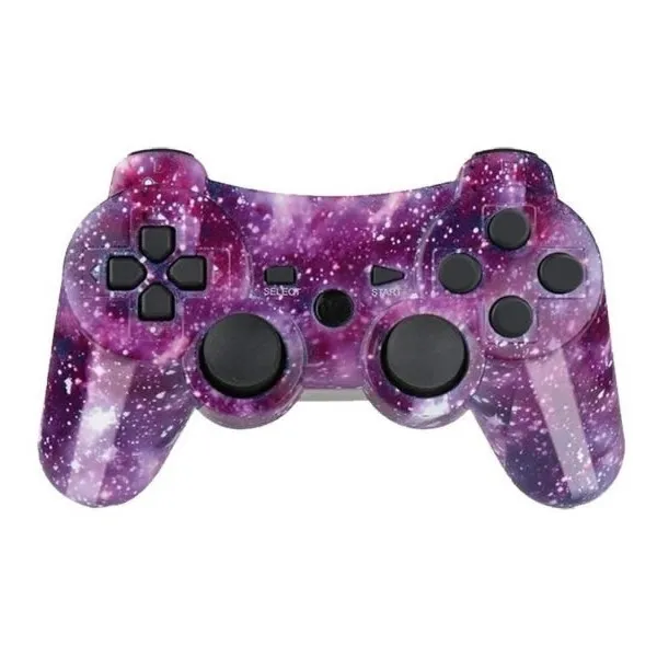 Control Compatible Ps3 Inalambrico Purpura Morado Galactico