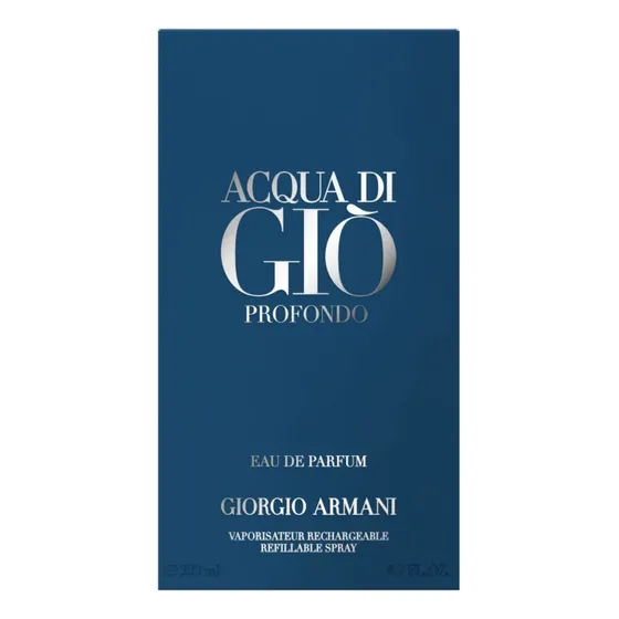 Acqua Di Gio Profondo 200 ml Giorgio Armani masculino eau de parfum