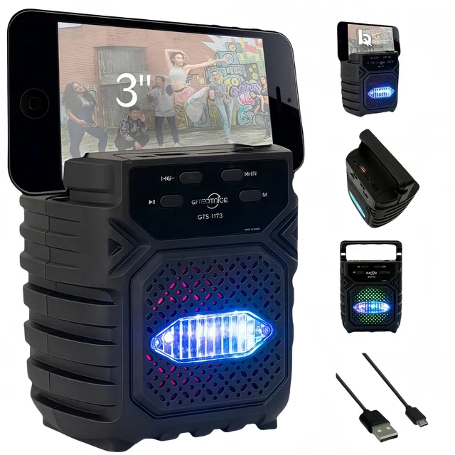Bocina Portátil Bluetooth Audio  Inalambrico Para Bocina
