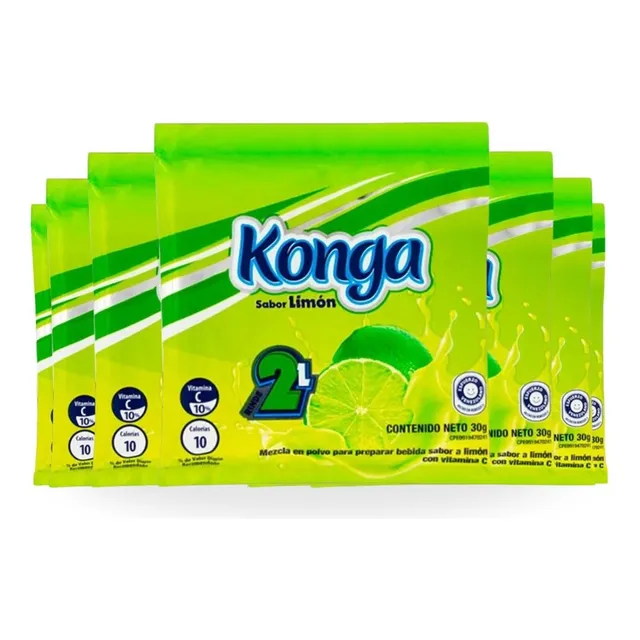 Konga Sabor Limon 30gr Pack 7und
