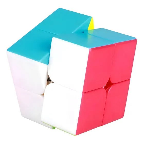 Cubo Rubik 2x2 Moyu Stickerless Juguete Clásico Antiestres Color De La Estructura Blanco | Cuotas sin interés