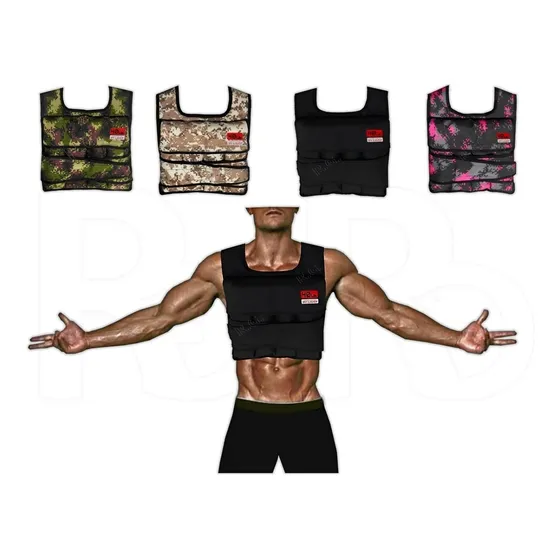Chaleco De Peso Graduable 40 Lbs Para Crossfit Gym Running