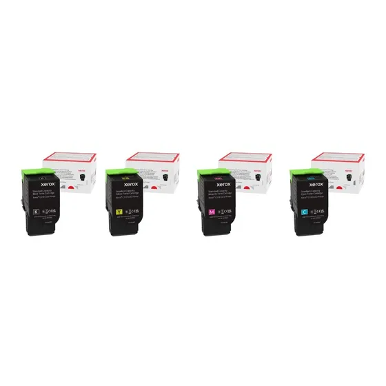 Kit De 4 Cartuchos Xerox Bk/c/m/y Para Impresora C310/c315