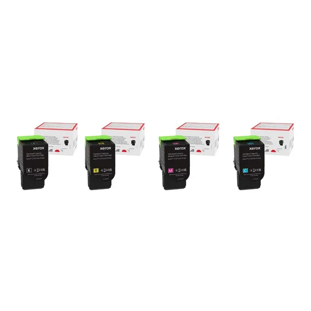 Kit De 4 Cartuchos Xerox Bk/c/m/y Para Impresora C310/c315
