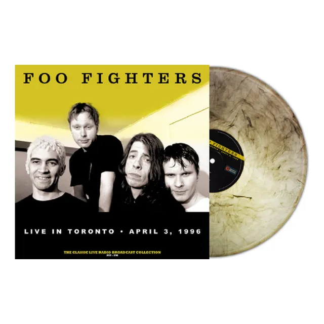 Foo Fighters Live In Toronto 1996 Marble Edition Vinilo
