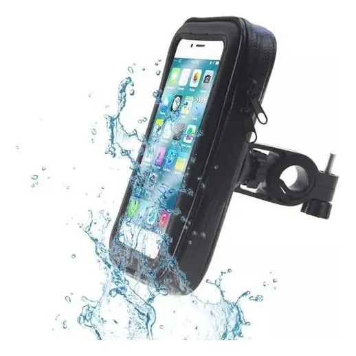 Soporte Base Telefono Celular Impermeable Moto Bicicleta