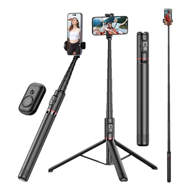 Selfie Stick Tripié 1.83m Bluetooth Control Telefono Celular