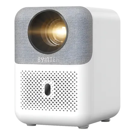 Projetor Byintek Full Hd U4 Android Wifi 6 Auto Focus 1080p Branco Ac100-240v