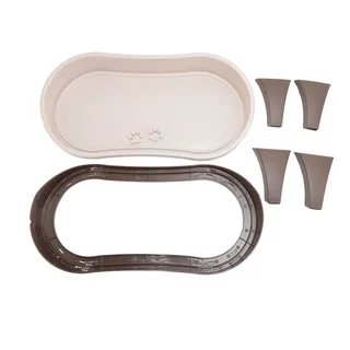 Soporte Elevado Para Cachorros, Bandeja De Alimentación Para Soporte Elevado Para Cachorros, Bandeja De Alimentación Para
