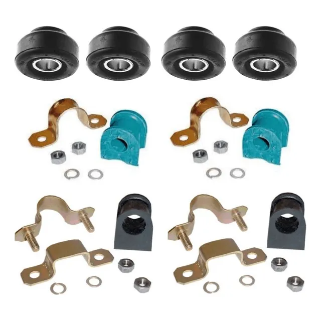 Kit Bucha Tensor Pneu E Estabilizador Uno Mille 1991 A 2013